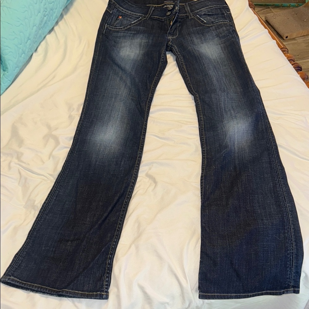 Hudson Jeans Blue Flare/Bootcut Denim - Great condition!